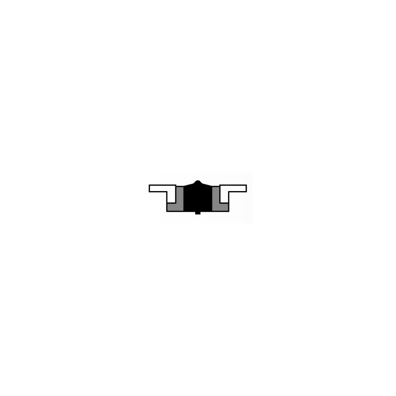 TDE140-120-25,4 piston seal