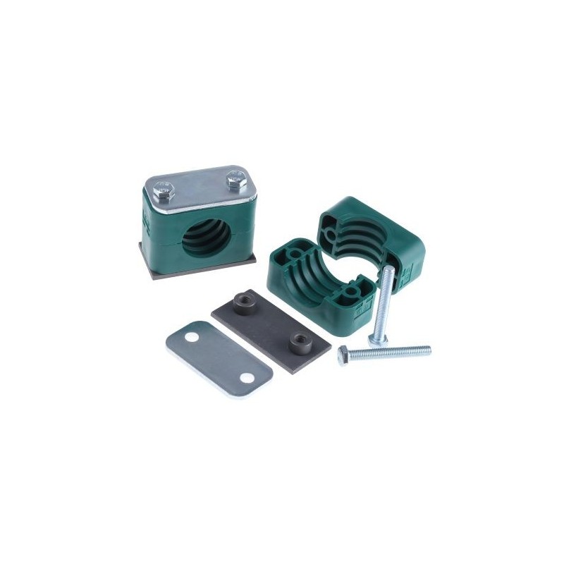 Hydraulic pipe holder Ø10mm (single)
