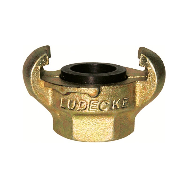 KIG10 claw coupling with internal thread G1"