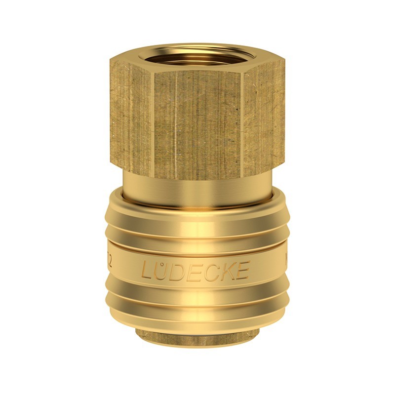 ES12I - DN 7.2 type quick connection with G1/2" internal thread