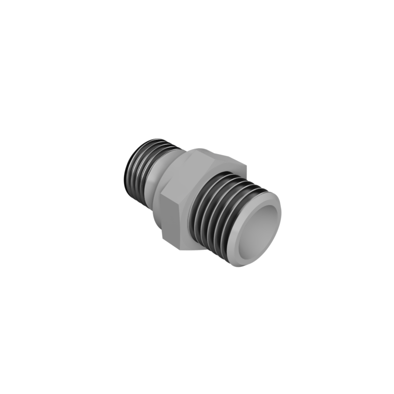 XIVR10L3/8 - adapter with external BSP thread for metric pipe