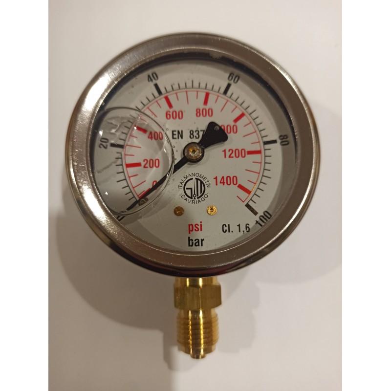 GMM63-100 pressure gauge